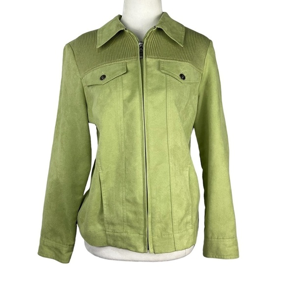 ALLISON DALEY‎ PETITE WOMEN'S ZIP FRONT CASUAL JACKET/BLAZER - Picture 1 of 11